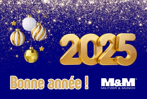 Militzer & Münch France vous souhaite une bonne année 2025